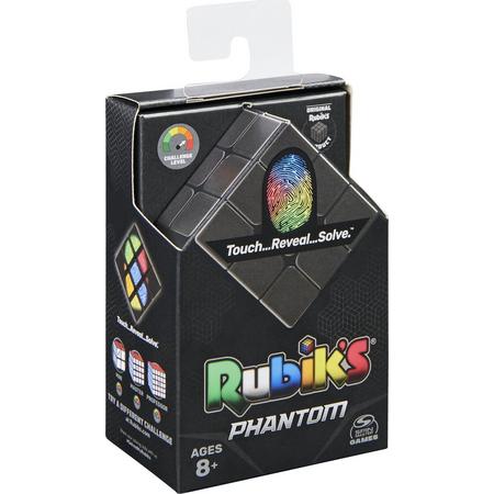Rubiks Cube Phantom - 3x3-kubus met geavanceerde technologie - moeilijke 3D-puzzel - reisspel - stressverlagend fidget-speeltje